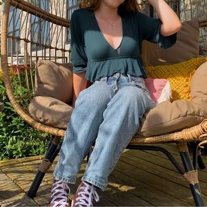 Urban Outfitters Long Sleeve Blouse